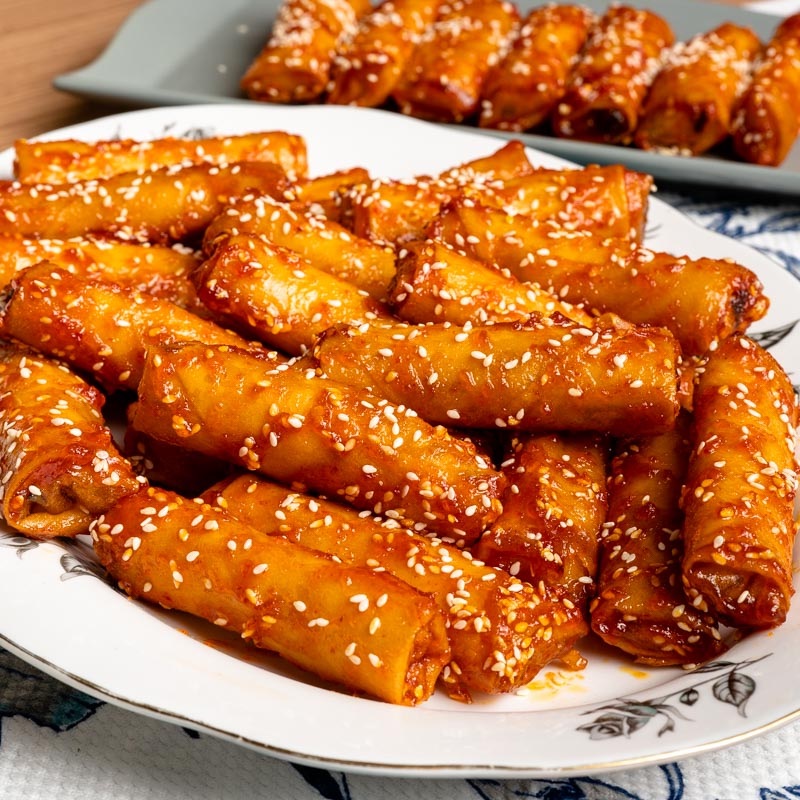 How to Make Popiah with Sambal